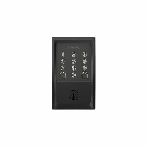 Electronic door lock with keypad