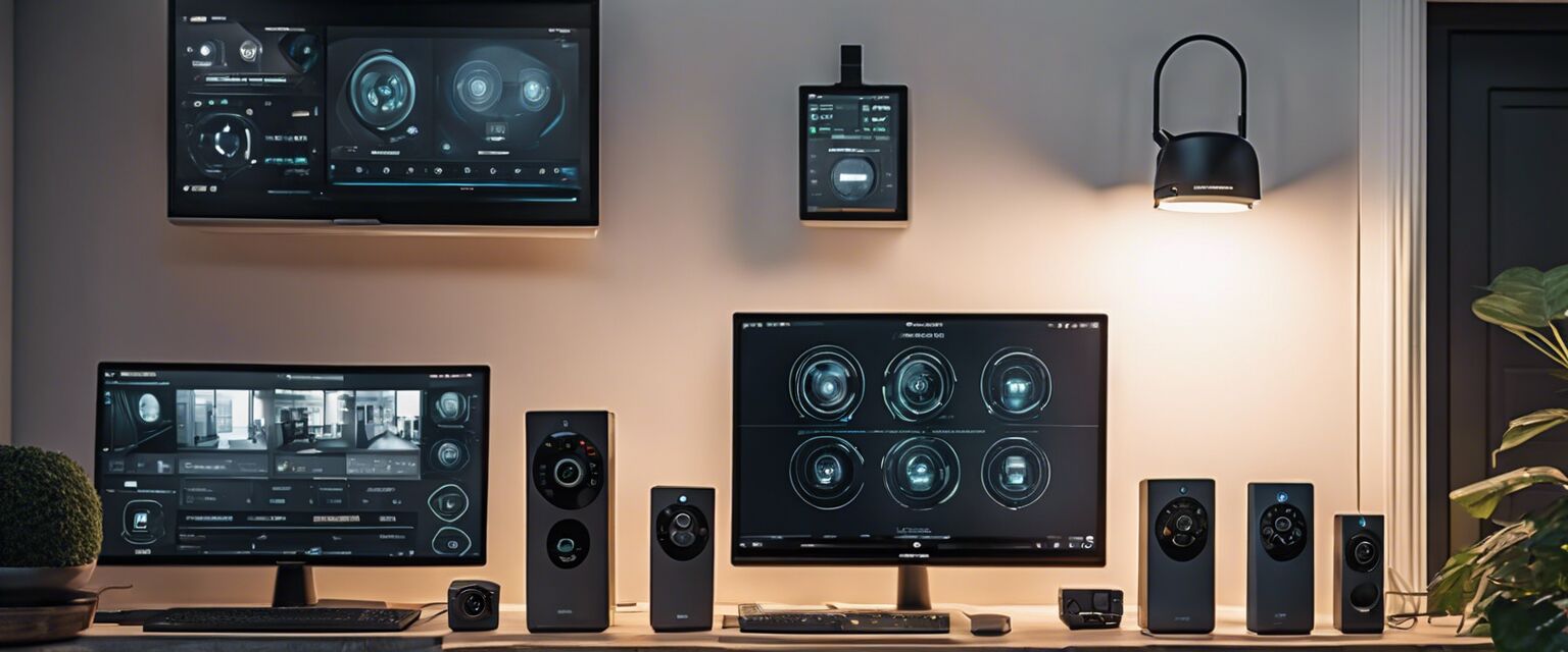 Smart security system setup