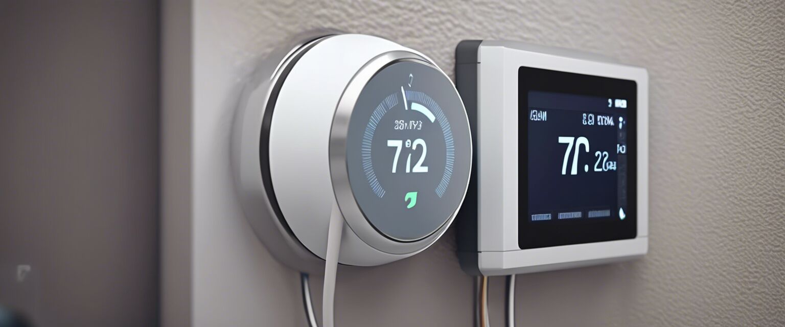 Smart thermostat setup
